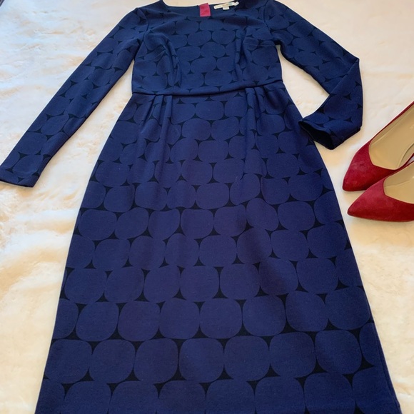 Boden Dresses & Skirts - Boden Ponte Dress with Exposed Zipper 4L